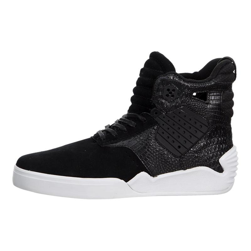 Buty Supra SKYTOP IV - Sneakersy Wysokie Męskie - Czarne (JTAB-98507)